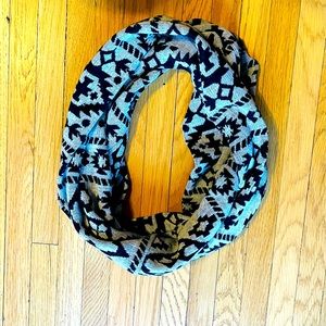 Native American Print Infinity Scarf